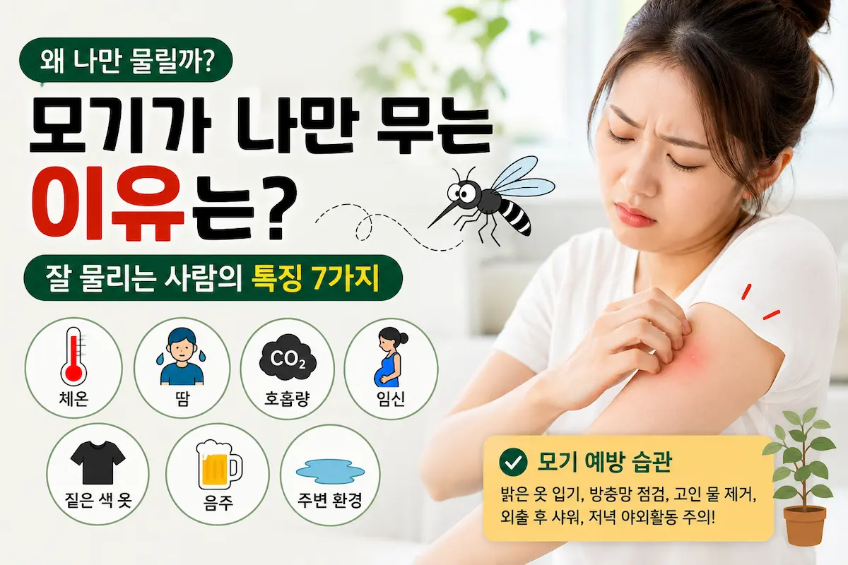 모기물림 특징