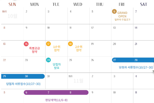 분양일정