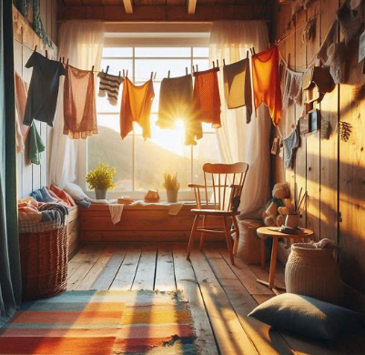 비오는 날 빨래 쉰 냄새 제거 방법 습한 날 장마철 꿉꿉한냄새