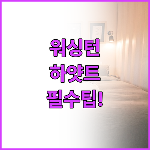 백악관 근처부터 안전한 알링턴까지 워..