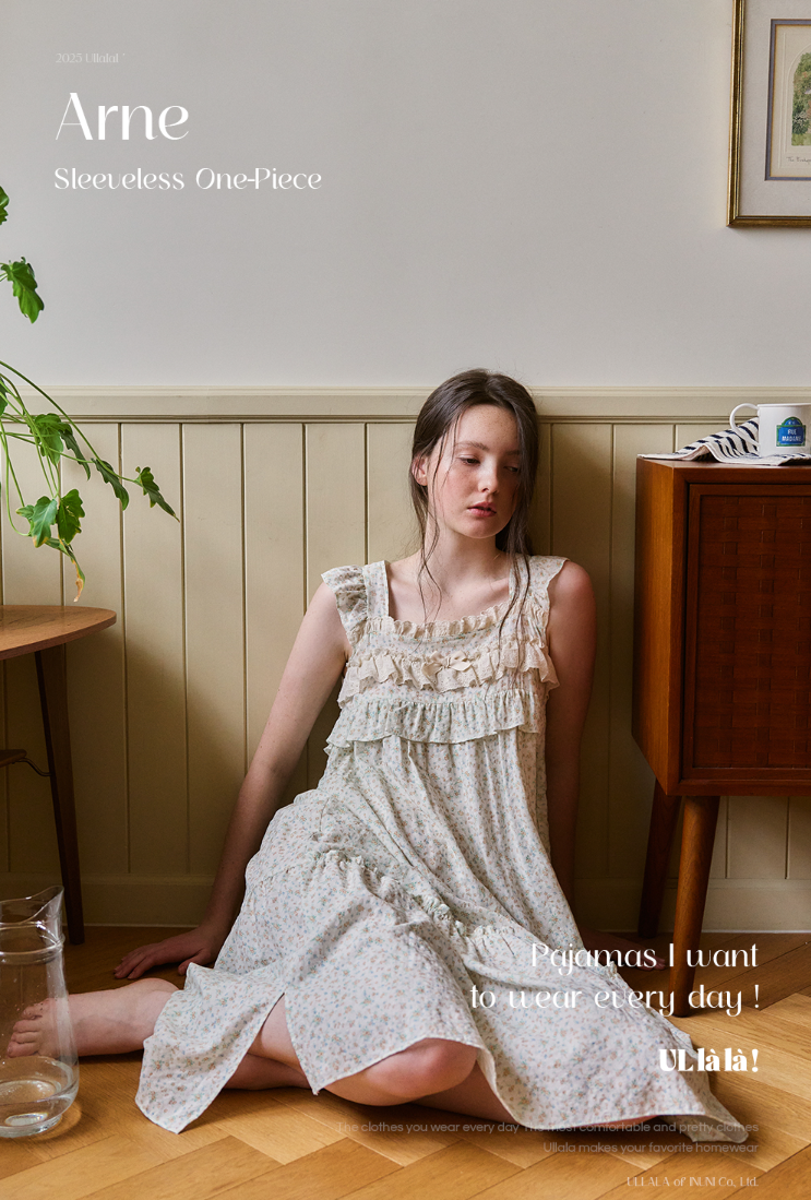 아르네 나시 원피스 크림 (32수)