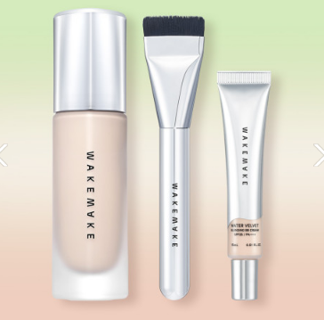 웨이크메이크의 워터 벨벳 커버 파운데이션
