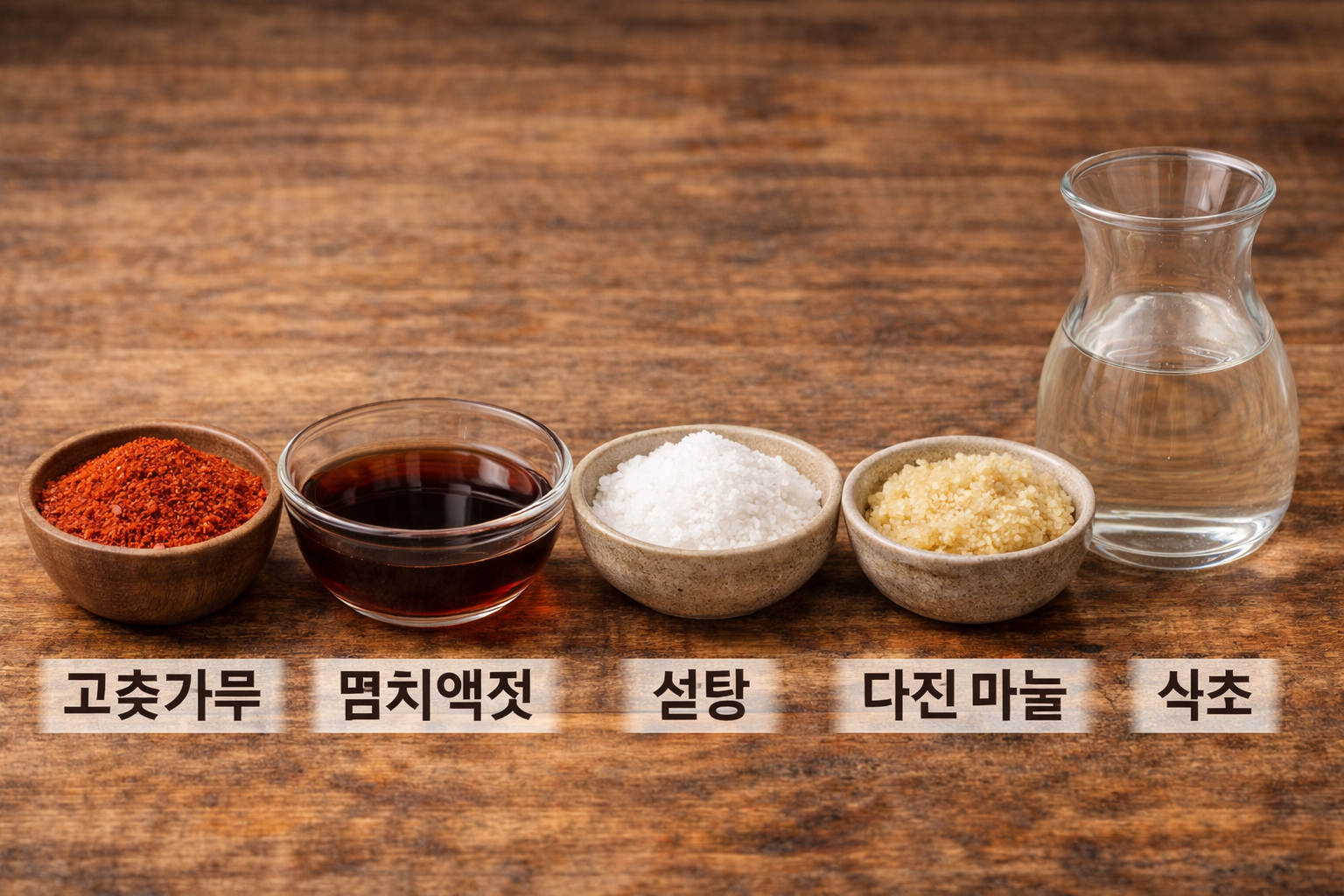 양념만들기