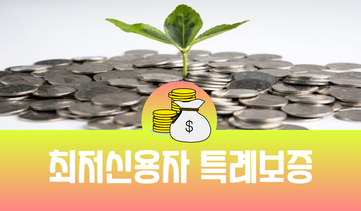 최저신용자 특례보증