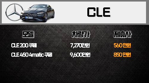CLE-프로모션