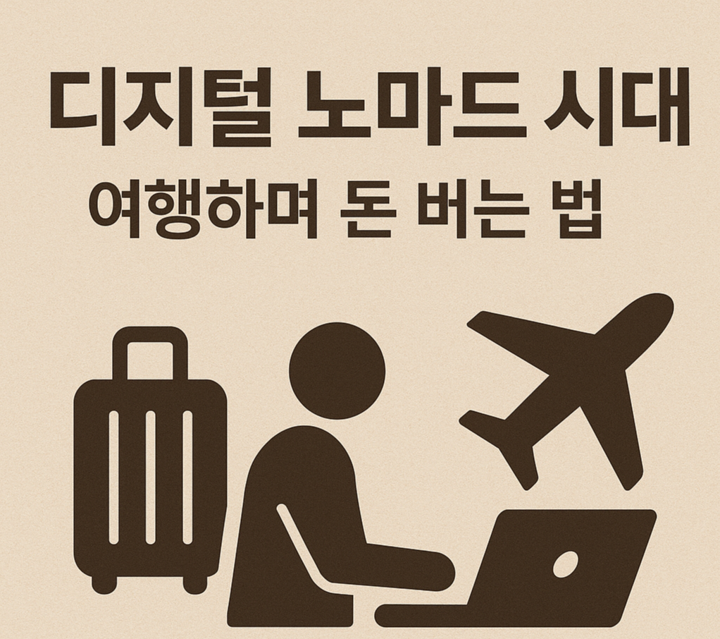 디지털 노마드 시대|여행이 곧 일, 수익이 되는 라이프