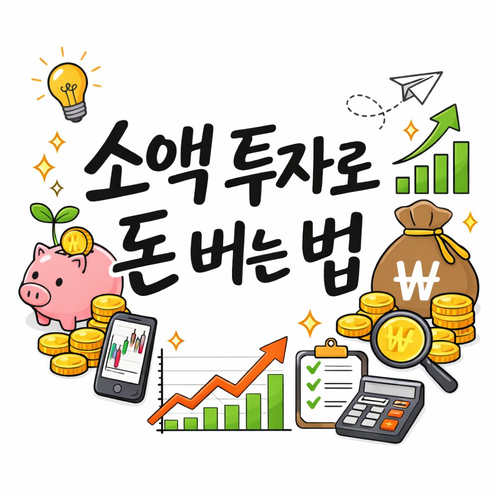 소액 투자로 돈 버는 법, 50만원으로 시작한 실제 후기