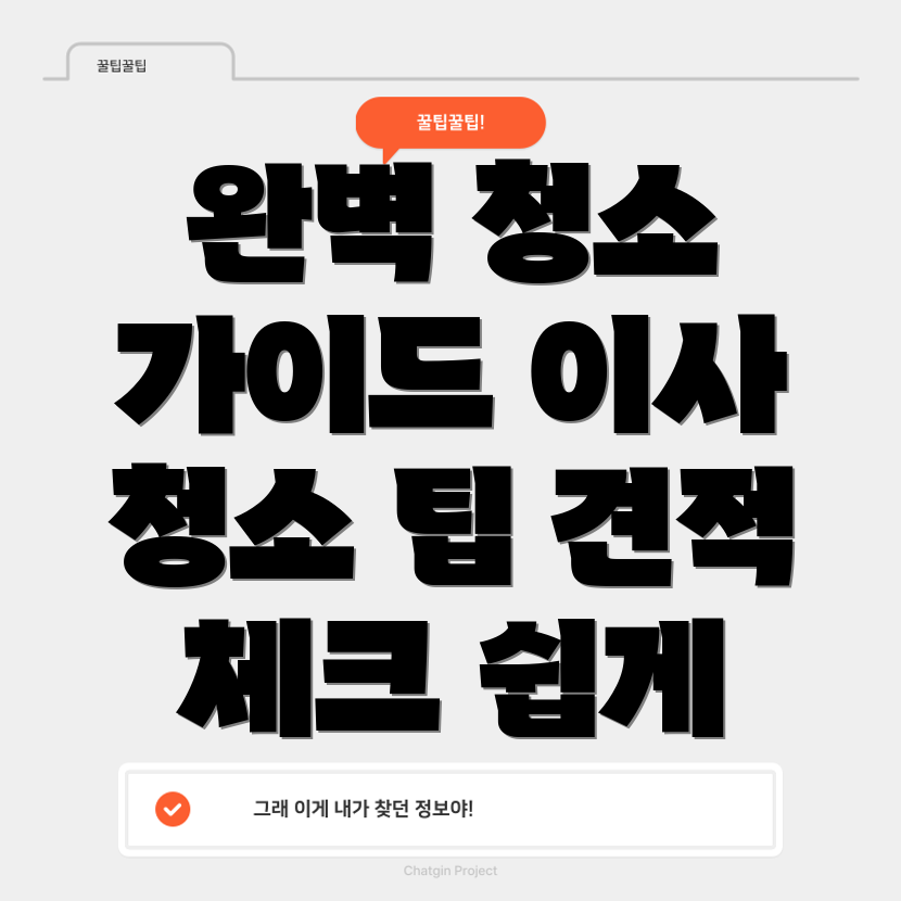 이사청소