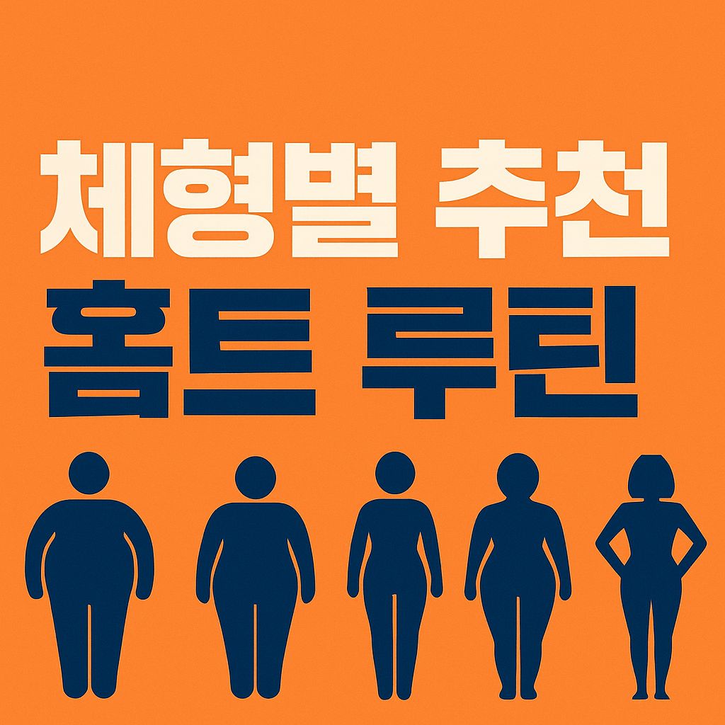 체형별 추천 홈트 루틴