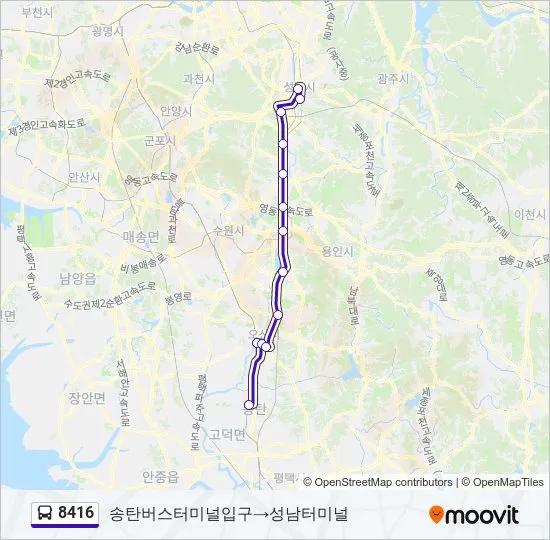 동탄 시외버스터미널 시간표 예매 요금표_8