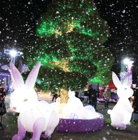 청도프로방스 눈내리는 산타마을(이미지출처:청도프로방스 홈페이지)