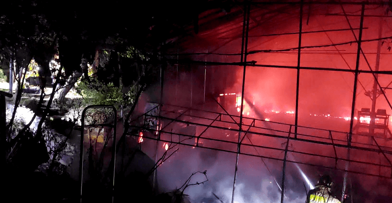 서울 노원구 수락산 화재 발생…2시간 만에 진화, 인명 피해는 없어