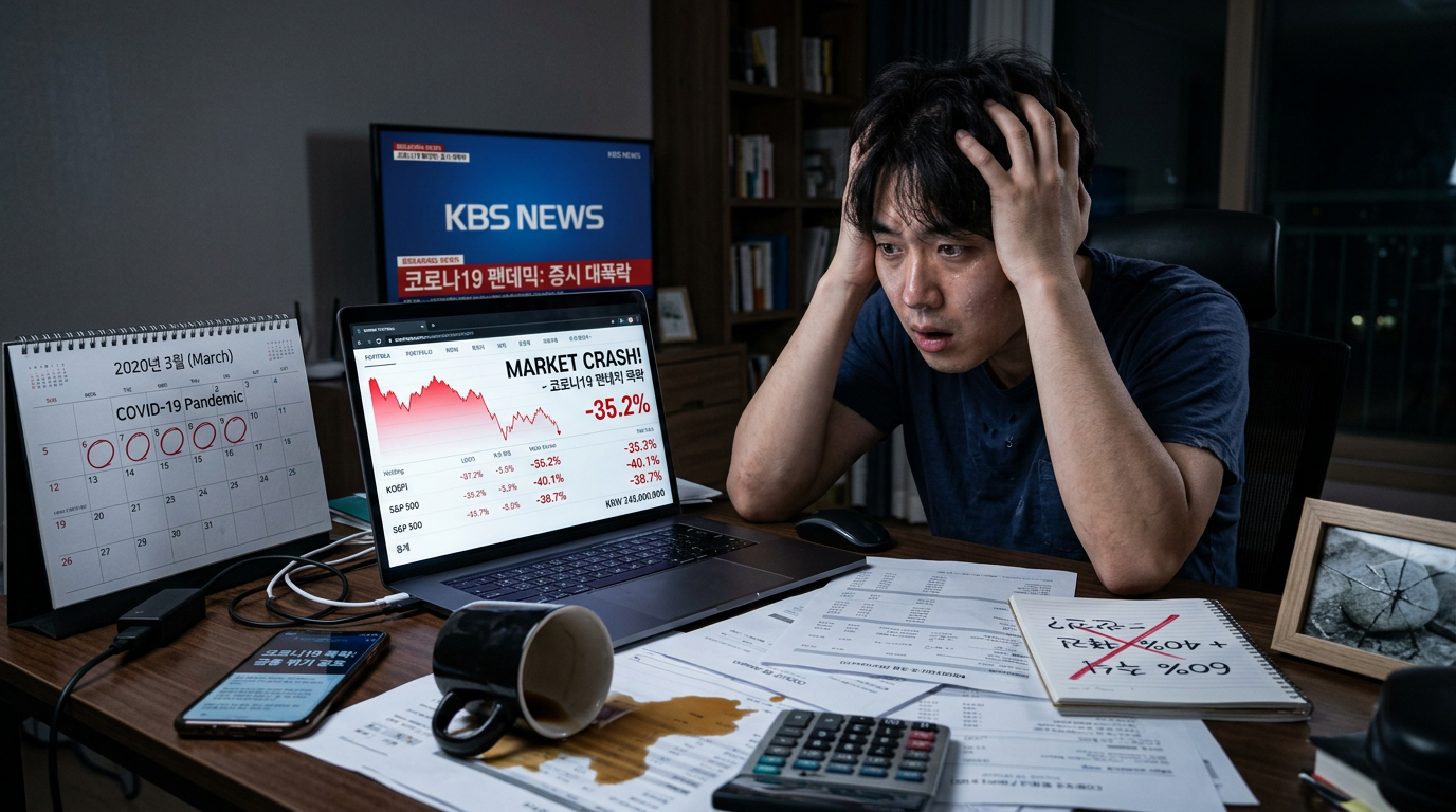 팬데믹 충격 포트폴리오 붕괴