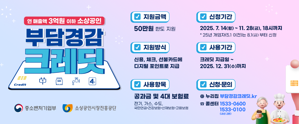 부담경감 크레딧 관련 이미지