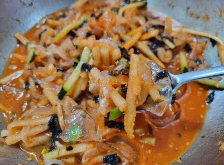 송골횟집 회식당-물회