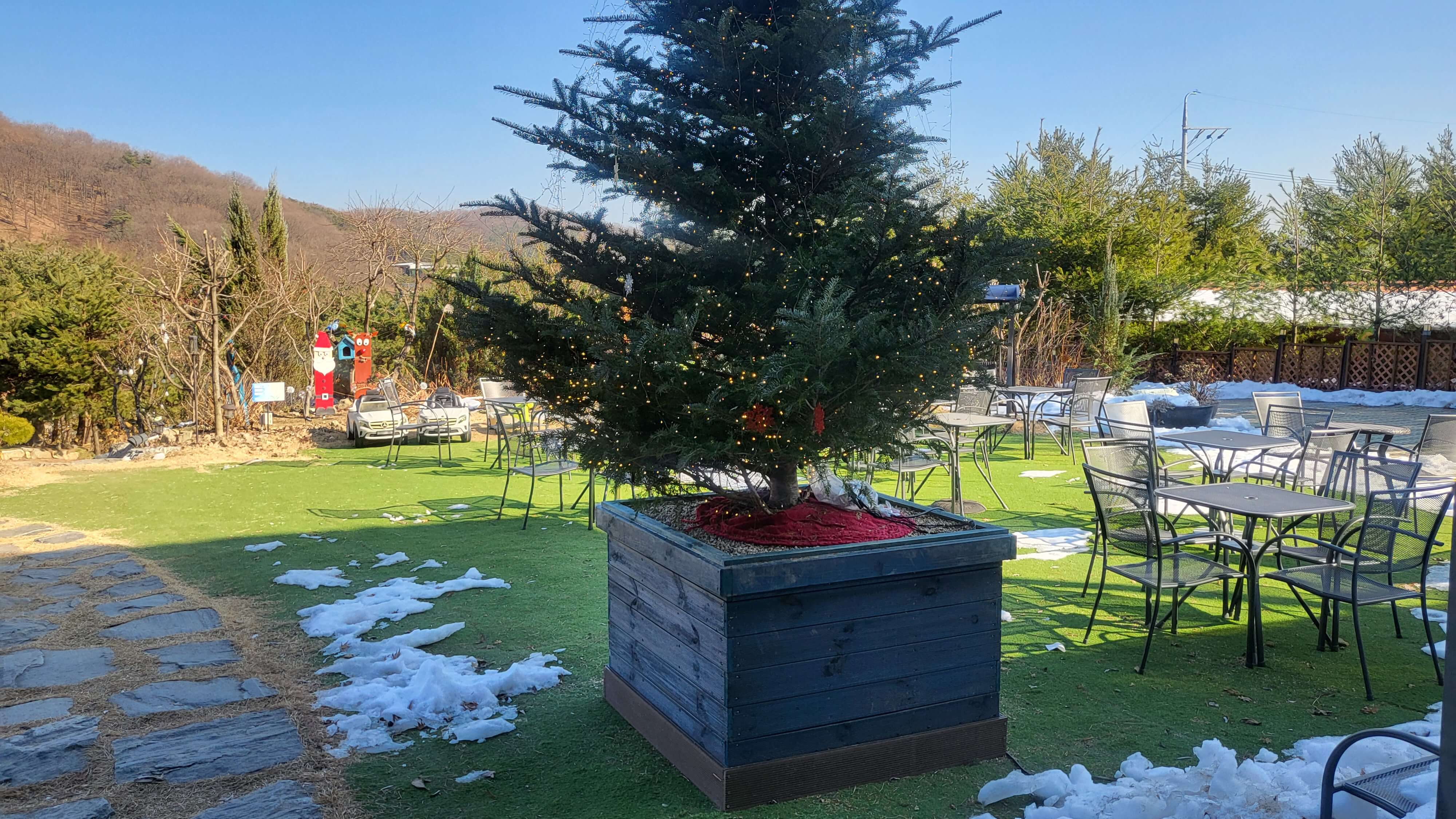 고기리 몽르베 카페 테라스