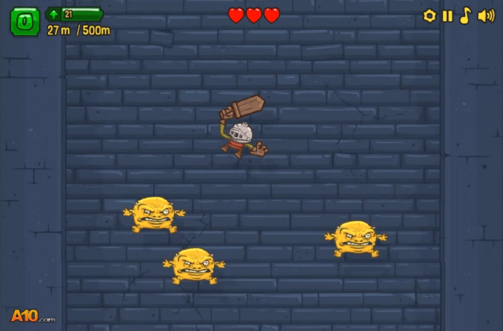 나이트메어-타워-플래시게임-시작-화면