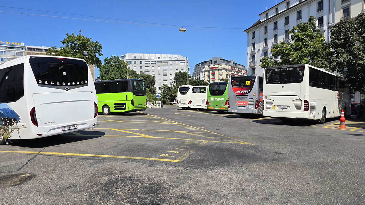 제네바 플릭스버스 타는 곳 (FlixBus Arrêt de bus, Genève)