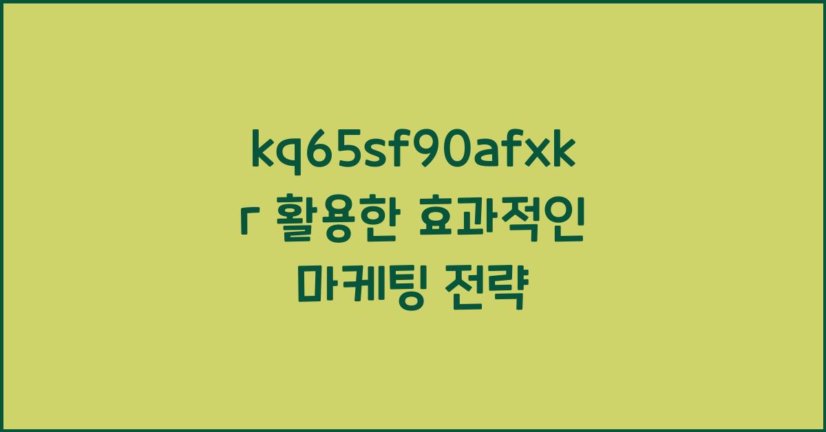 kq65sf90afxkr