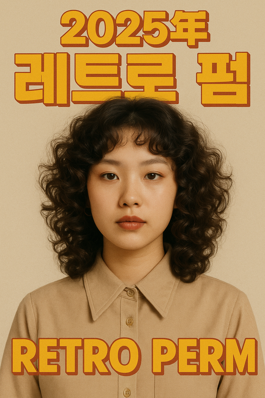 레트로 펌