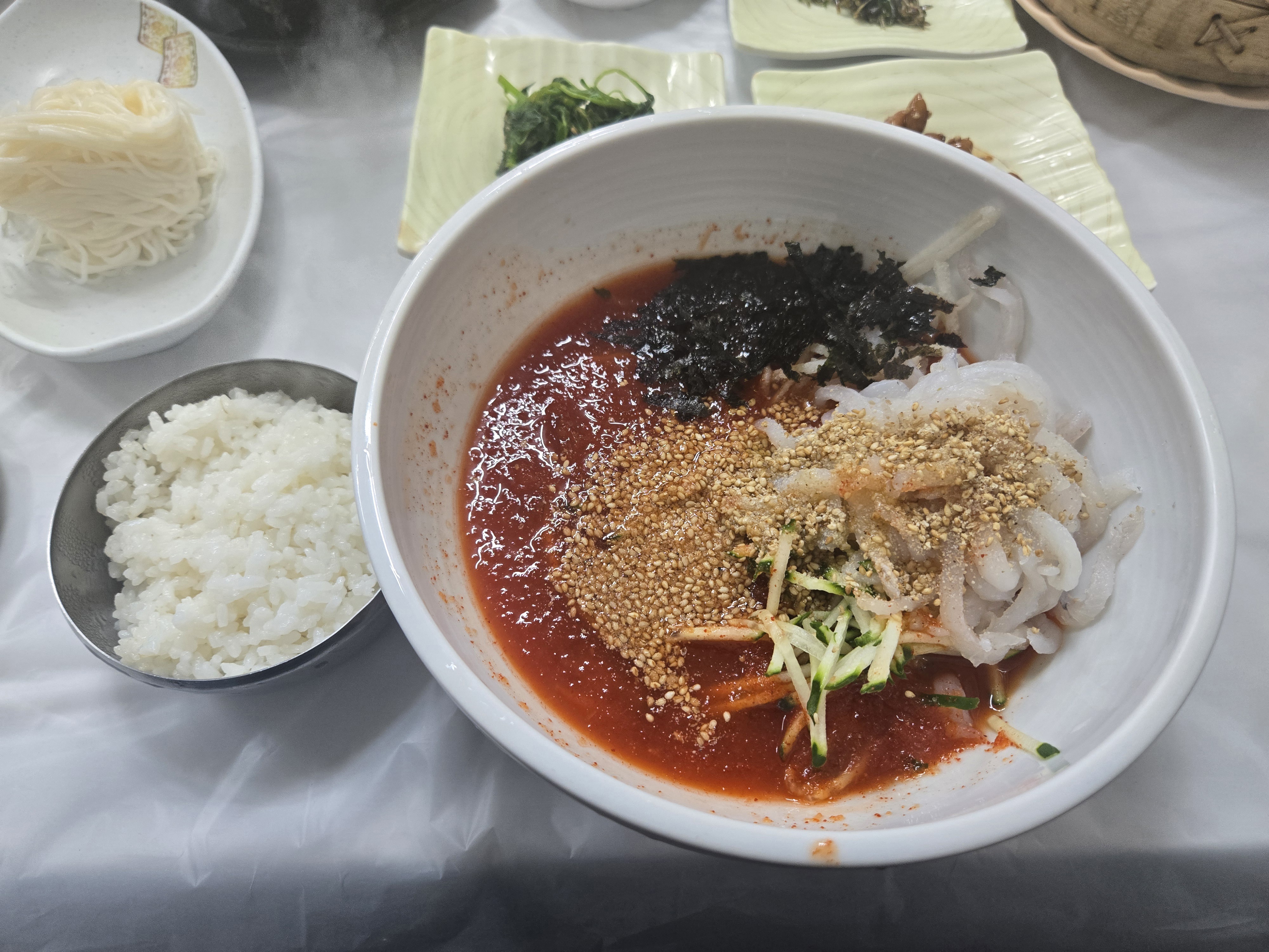 울진 후포항 맛집 백가네 식당 물회