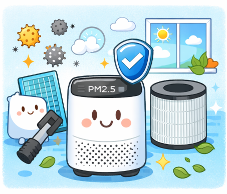 공기청정기 필터 오래 쓰는 관리법