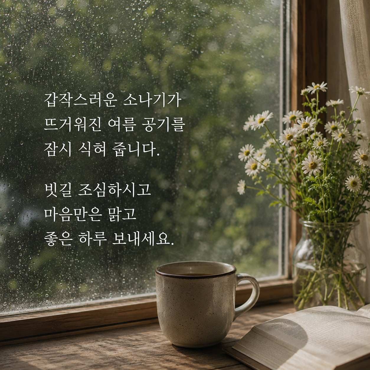 8월 인사말 문구 이미지 모음집