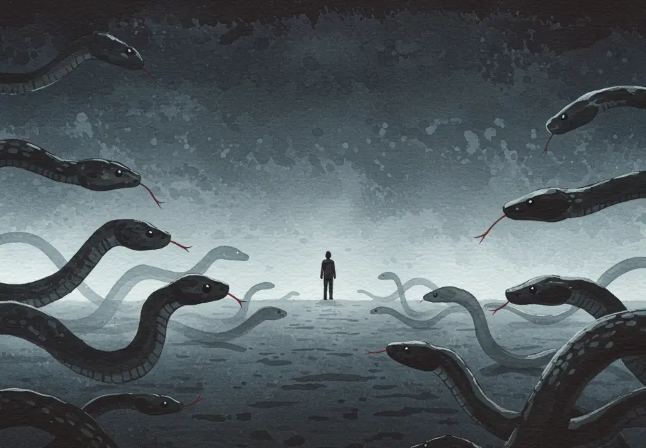 뱀이 여러 마리 나오는 꿈