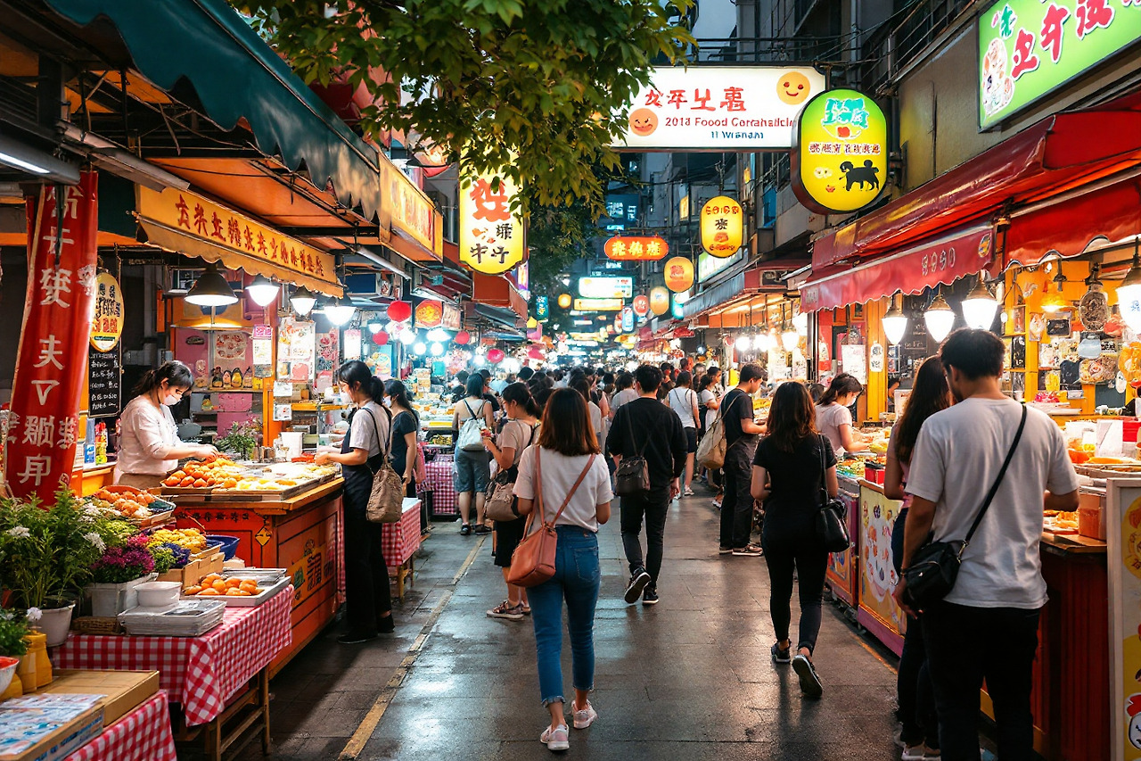 대만 야시장