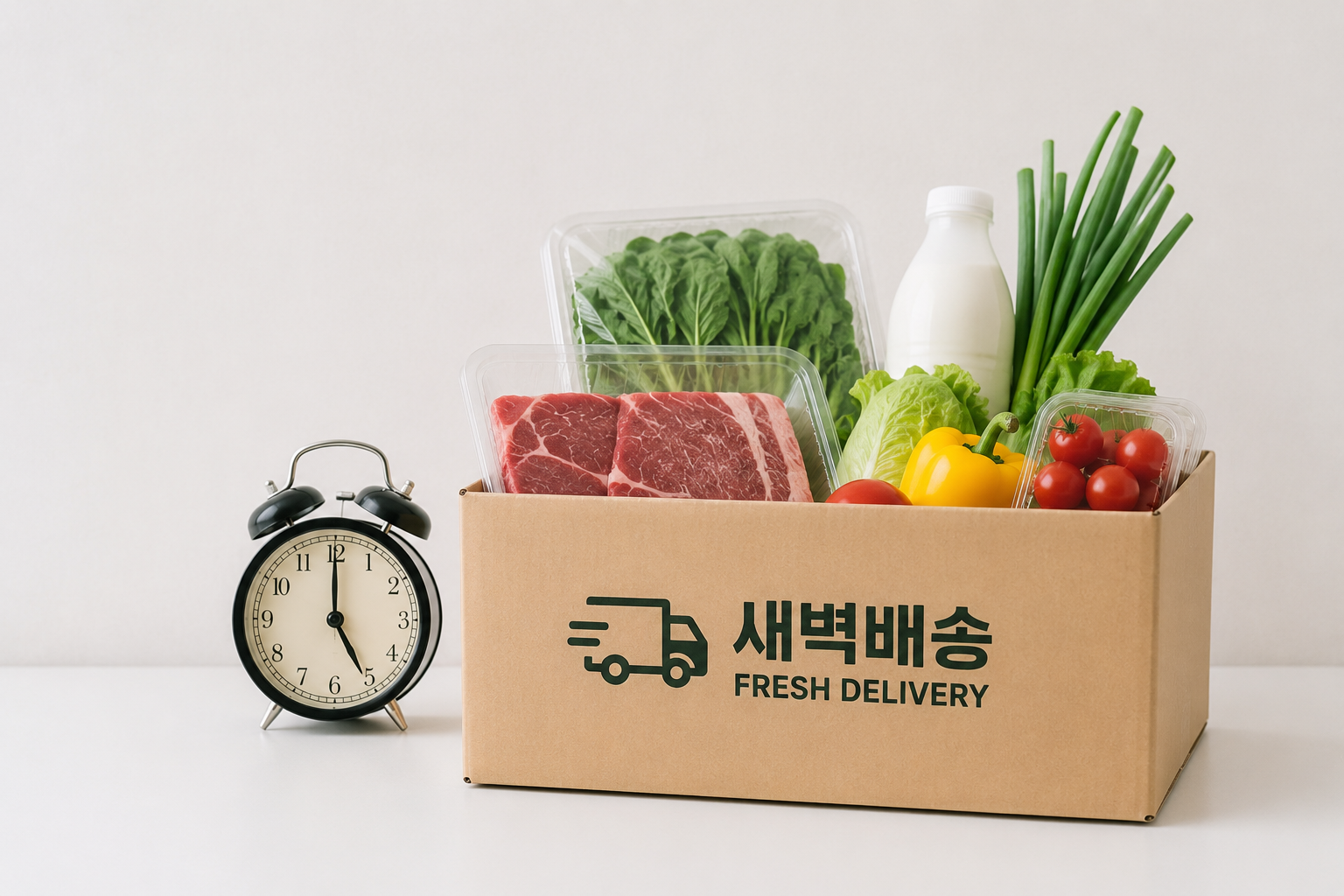 새벽배송 서비스의 발전 가능성