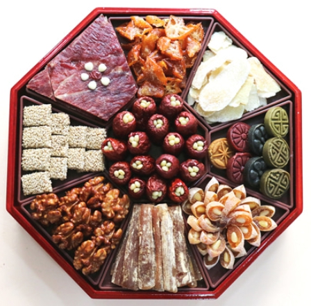 한국의 떡 종류 봉치떡-혼례음식