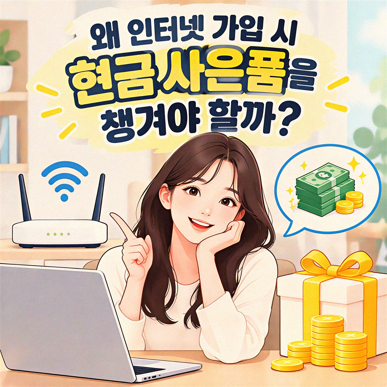 인터넷 가입 현금 많이 주는 곳, 직접 알아봤어요