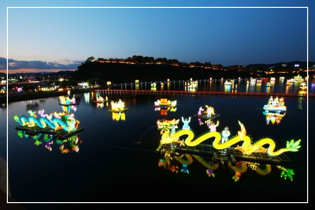진주 남강 유등축제 이미지