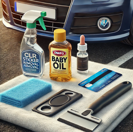 차량 스티커 제거방법