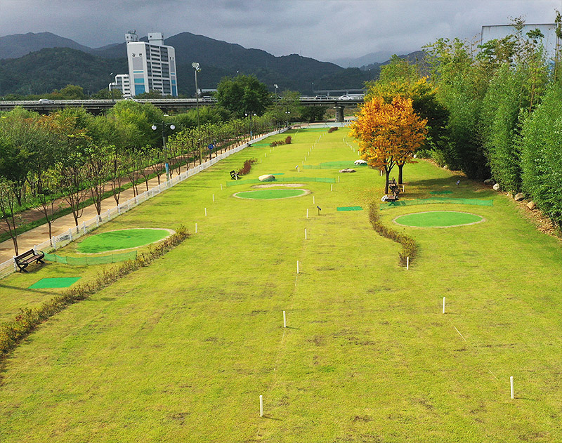 동해시 전천파크골프장 소개