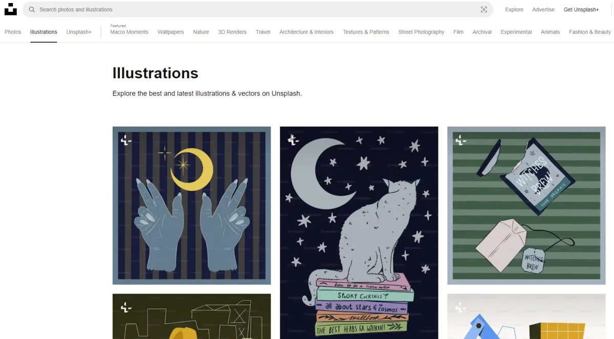 언스플래쉬-일러스트레이션