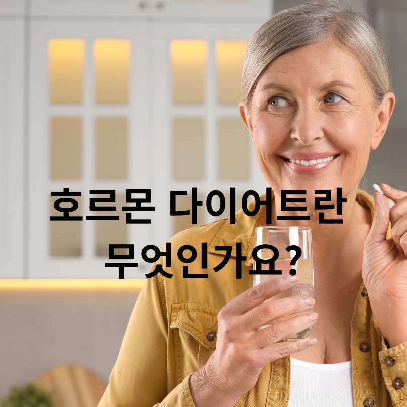 호르몬 다이어트 방법 완전 정복!