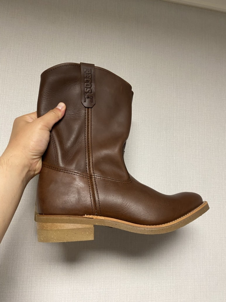 레드윙(REDWING) 페코스 1155 11인치 브라운 부머 엔지니어부츠 웨스턴부츠 레드윙부츠 아메카지 워크웨어