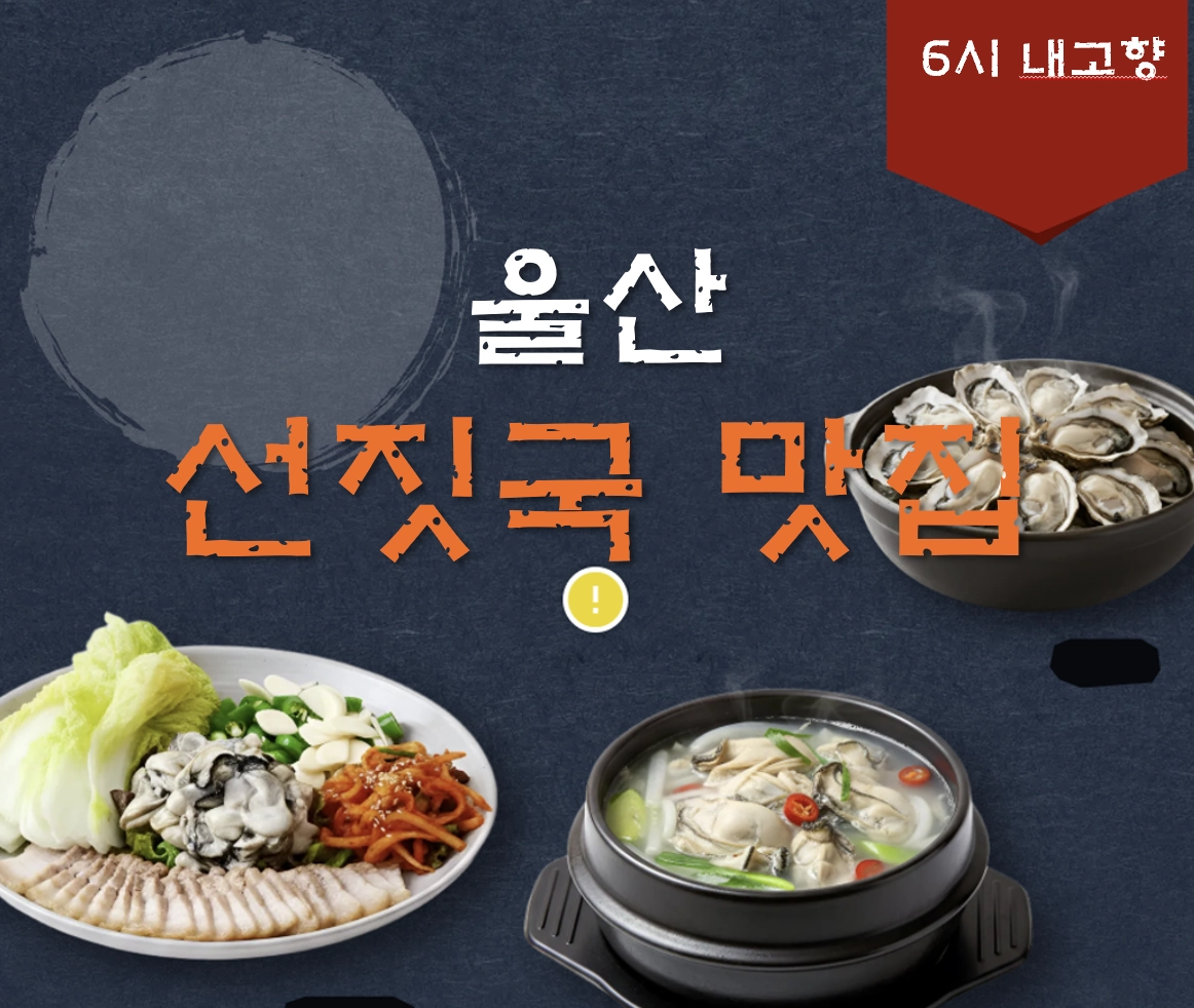 울산 중구 선짓국(선지국밥) 맛집 ❘ 6시 내고향 방송 나온 부산선지국