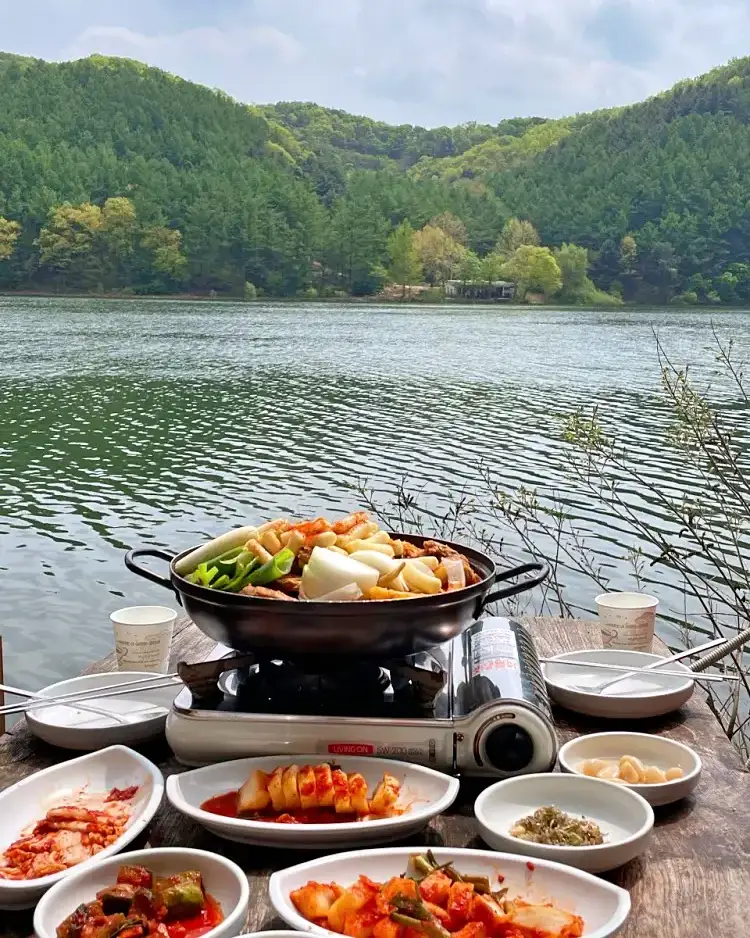 식객 허영만 백반기행 163회 김민정 편 닭볶음탕 닭도리탕 닭백숙 한방 오리백숙 김치전 파주 애룡저수지 서울근교 맛집 소개