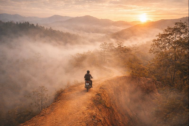 안개 속 도로, 파이 협곡(Pai Canyon)