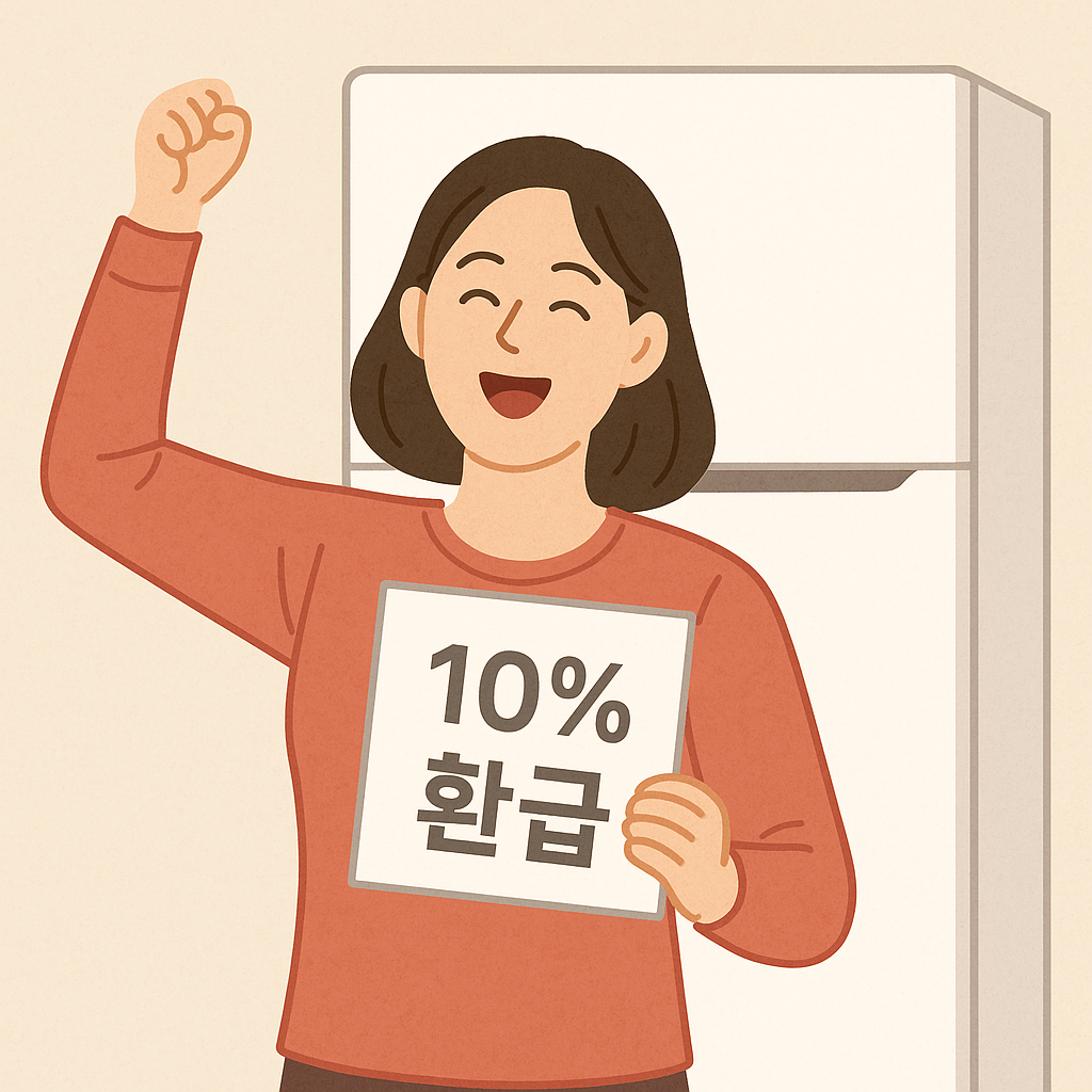 구매가의 10% 환급