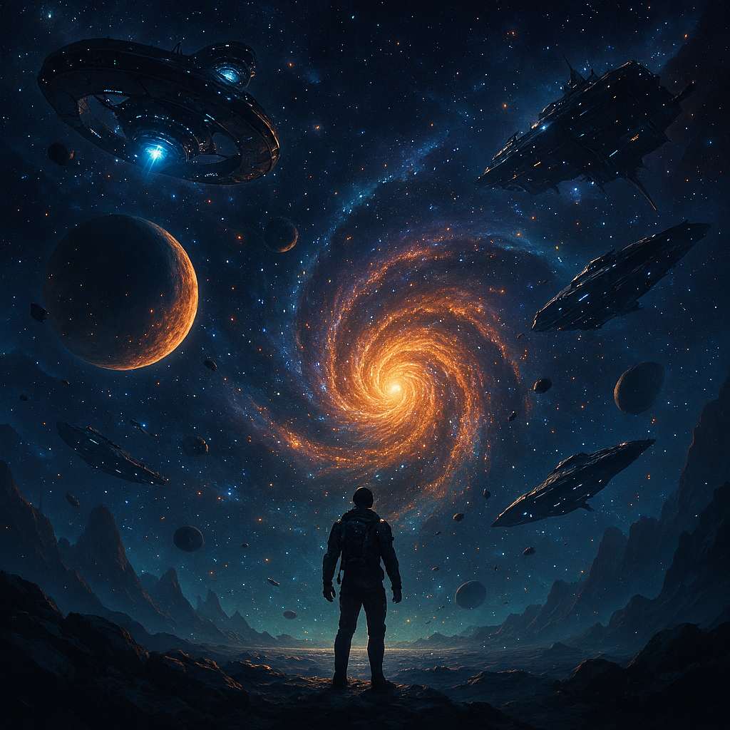 SF 장르의 무한한 상상력을 자극하는 영화 사진