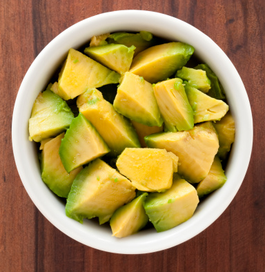 아보카도 깍뚝썰기