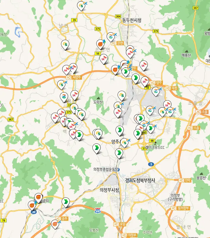 양주시 세차장 위치