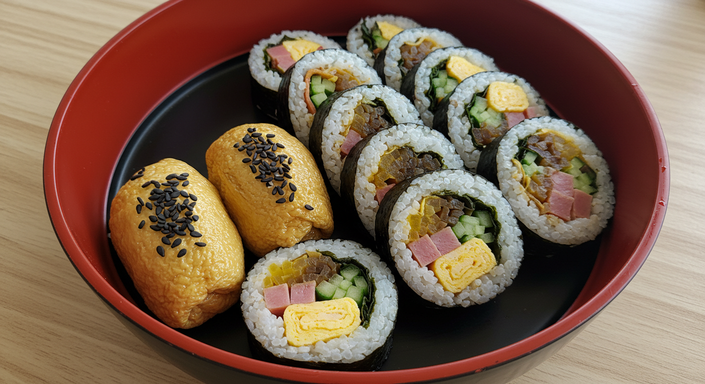 은둔식달 용산 3대 김초밥