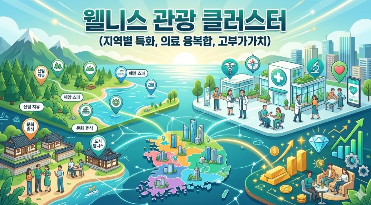 웰니스 관광 클러스터 관련 사진