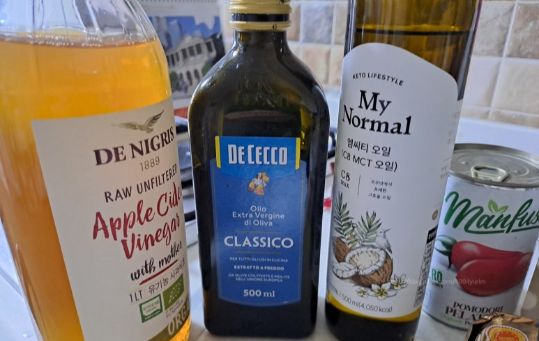 다이어트용 오일 비교 (성분 대사작용 효과)