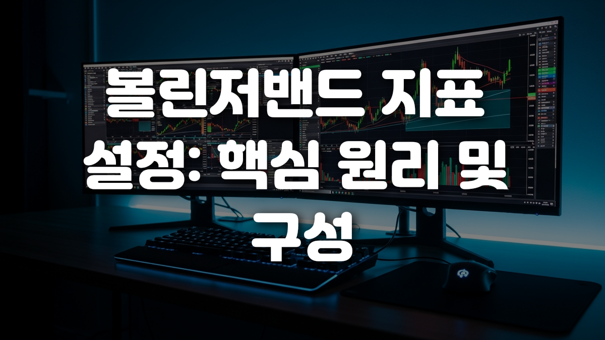 볼린저밴드 지표 설정 핵심 원리 및 구성