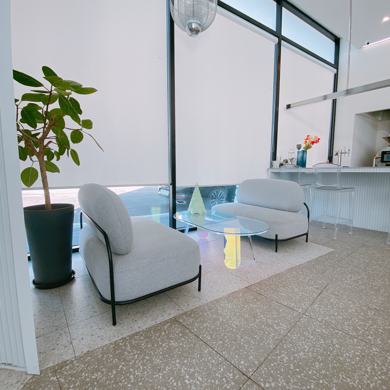 동탄 장지천 아이킨예 카페